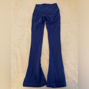 LULULEMON Align Flare Leggings - Royal Blue - Size 6